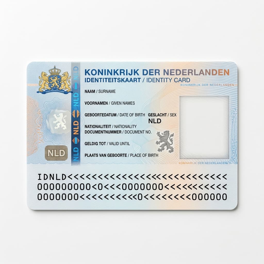 Pasfoto voor identiteitskaart