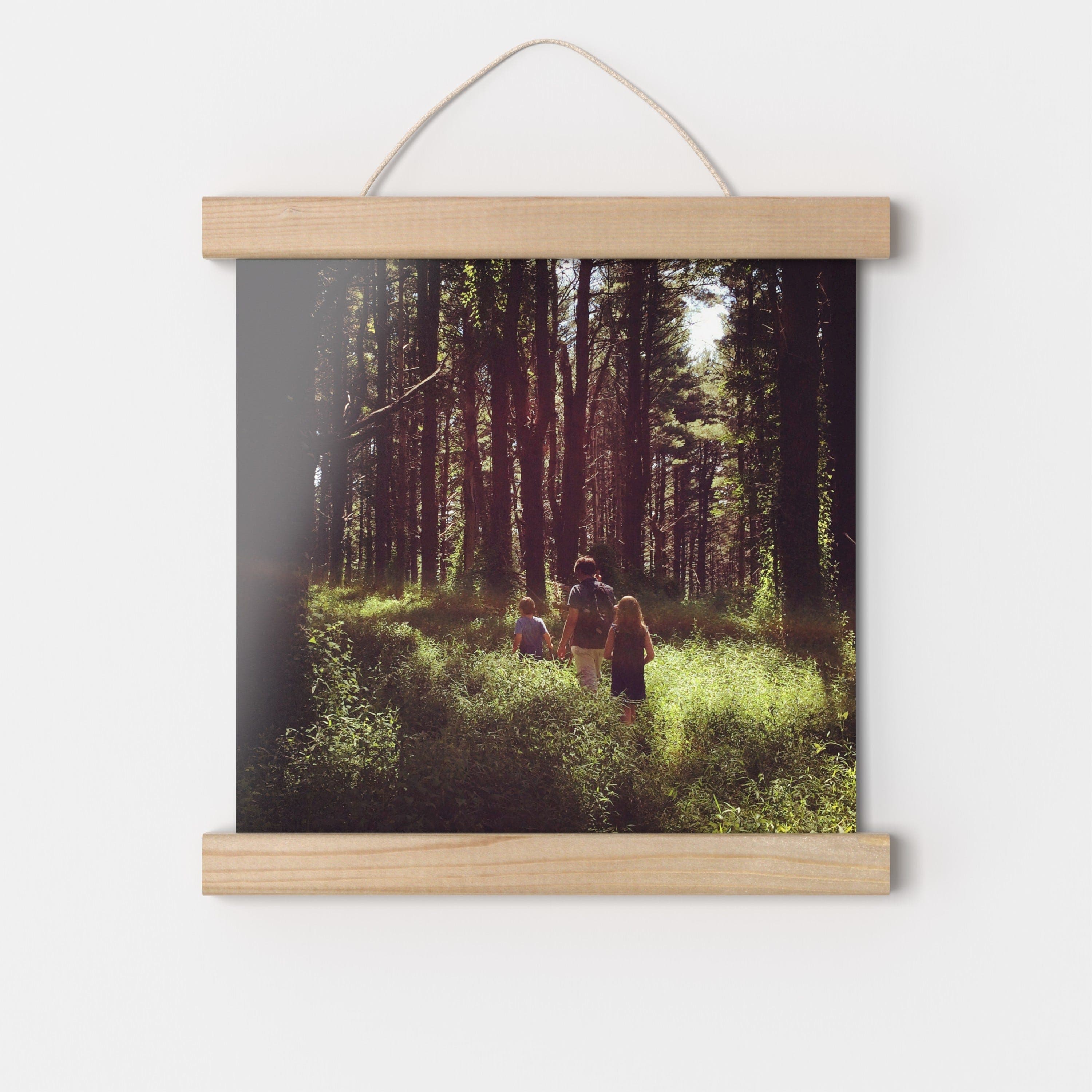 Poster met posterhanger